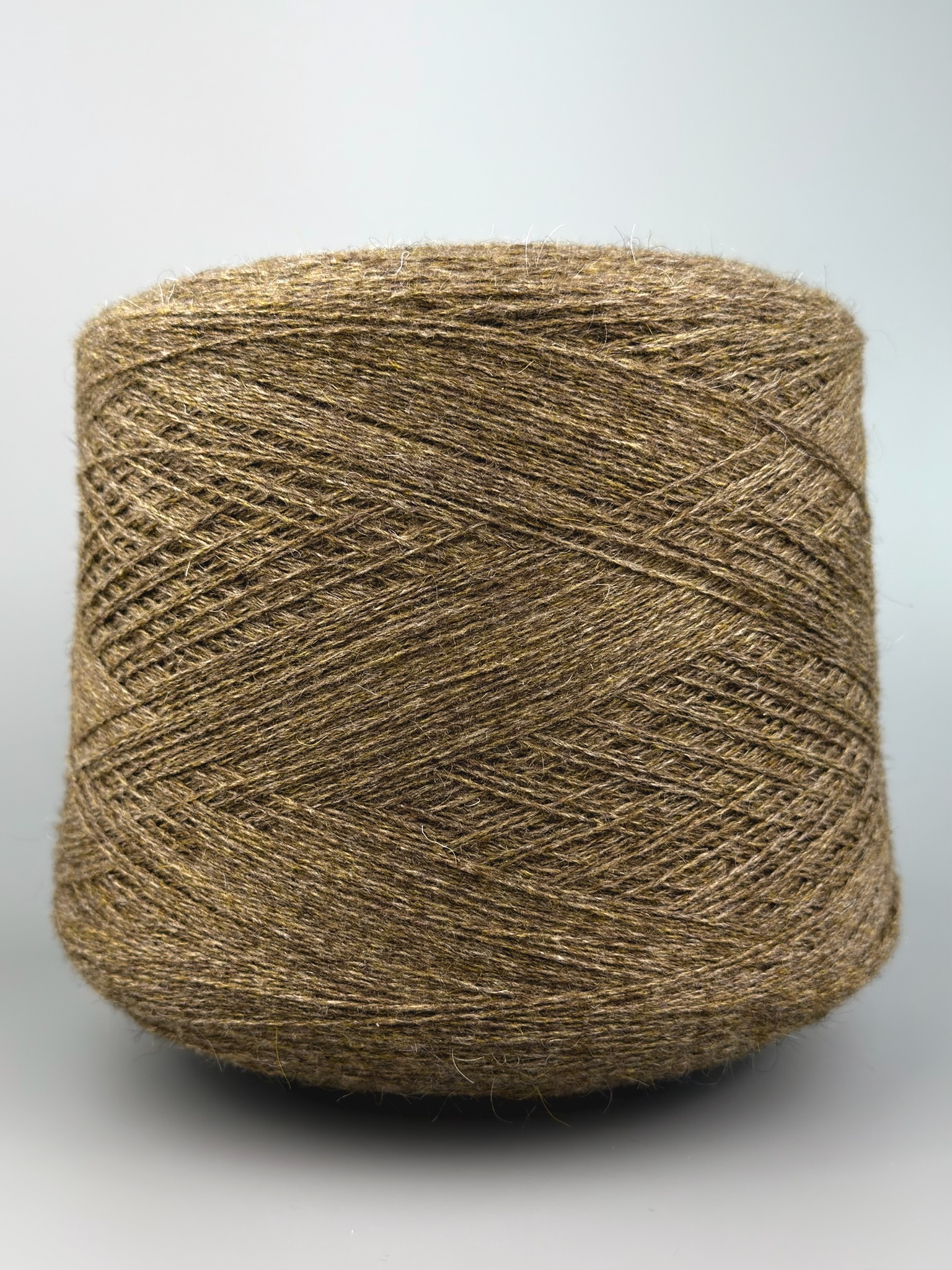 Loro Piana CashWM Nm 2/12 – Kaschmir & Kid Mohair Garn col. Siepe Mélange foto 2